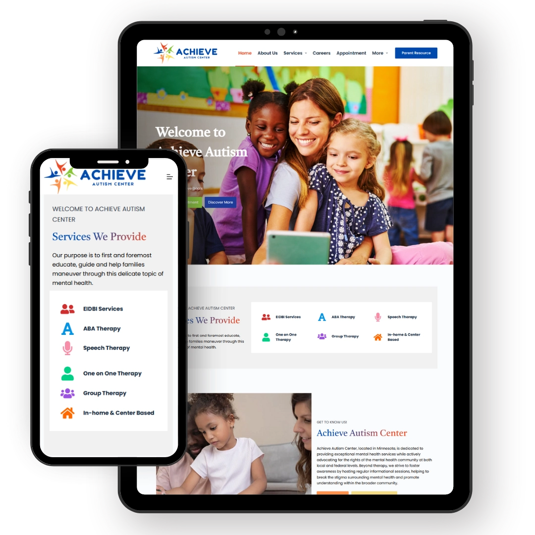 Portfolio 41 Autism Center in Burnsville MN Achieve Autism Center phone