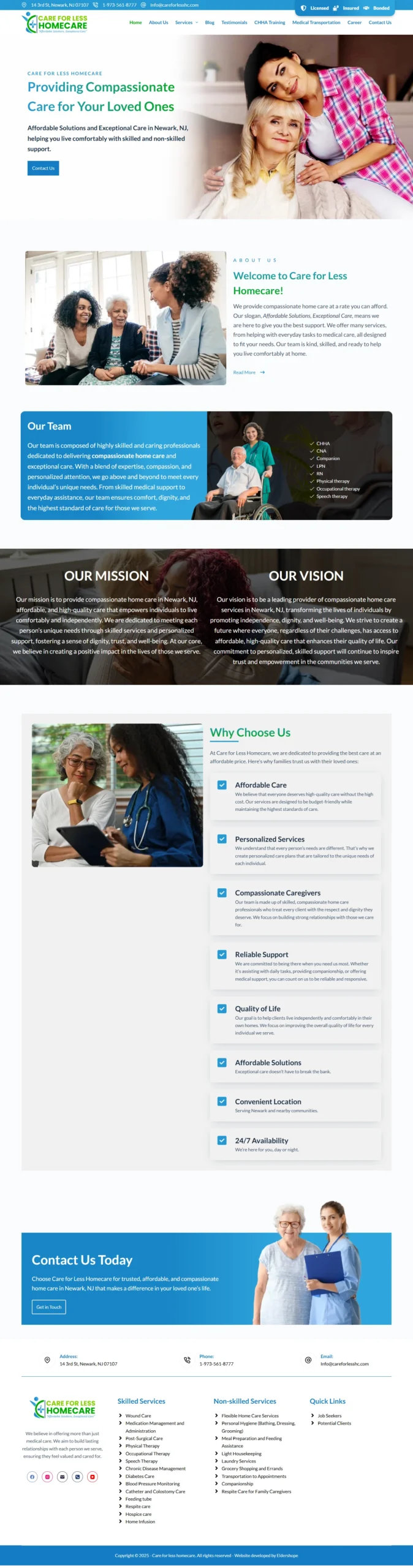 Portfolio 42 Compassionate Home Care Services Care for Less Homecare scaled