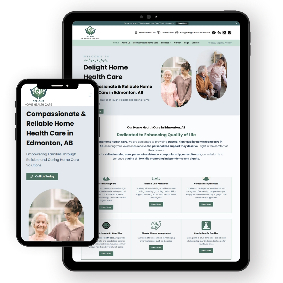 Portfolio 39 Delight Home Health Care phone