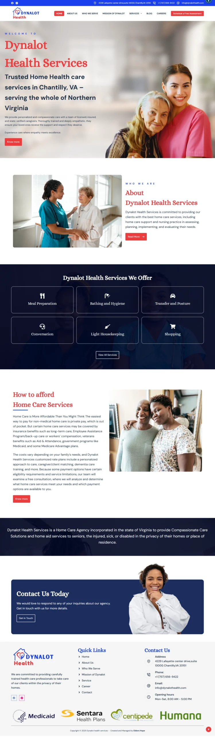 Portfolio 44 Dynalot health services Home Care in Chantilly VA scaled